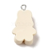 Opaque Resin Pendants RESI-C037-02J-2