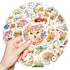 50Pcs Paper Self-Adhesive Picture Stickers AJEW-S036-06-3