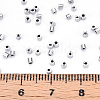 Electroplate Glass Cylinder Beads SEED-Q036-01A-B04-4