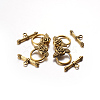 Tibetan Style Toggle Clasps GLF0026Y-3