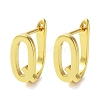 Brass Letter Stud Earrings for Women EJEW-A038-01Q-G-1