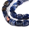 Natural Sodalite Beads Strands G-T141-11A-4