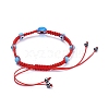 Adjustable Nylon Thread Braided Bead Bracelets BJEW-JB05292-01-2