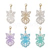 Angel Glass Pendants Decorations HJEW-MZ00006-1