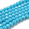 Opaque Glass Beads Stands EGLA-A035-P6mm-D08-1