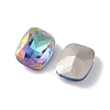 Glass Rhinestone Cabochons RGLA-L029-01B-BBLA-2