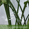 Leaf Shape Acrylic Plant Growth Fixator DIY-WH0430-933A-7