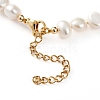 Natural Cultured Freshwater Pearl Beaded Anklets Sets AJEW-AN00386-4