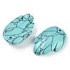 Natural Turquoise Pendants G-K359-03K-2