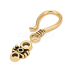 Tibetan Style Hook and Eye Clasps LS-GLF1278Y-1
