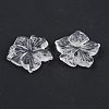 Natural Quartz Crystal Carved Pendants G-B097-01A-15-3