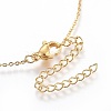 304 Stainless Steel Pendant Necklaces NJEW-O108-14-4