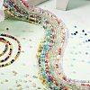 Craftdady 13 strands 13 styles Electroplate Glass Beads Strands EGLA-CD0001-08-6