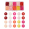  Handmade Polymer Clay Beads CLAY-TA0001-08-12