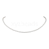 Shell Pearl Beaded Necklaces NJEW-JN04620-1