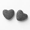Unwaxed Natural Lava Rock Beads X-G-F327-18-1