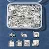 60Pcs Tibetan Style Alloy Pendants for Teachers' Day TIBEP-FS0001-22-9