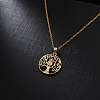 Brass Pendant Necklaces PW-WG933F0-01-2