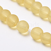 Transparent Glass Beads Strands X-GLAA-Q064-11-10mm-3