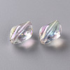 Transparent Acrylic Beads TACR-S156-010-3
