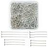 400Pcs 4 Styles Iron Flat Head Pins IFIN-FS0001-19-1