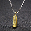 Stainless Steel Column Pendant Necklaces for Women SF8174-4-1