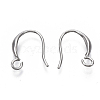 Tarnish Resistant 304 Stainless Steel Earring Hooks STAS-S079-163-2