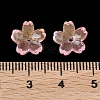 Dyed & Heated Glass Bead Caps GLAA-Z019-03-4