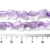 Natural Amethyst(Dyed & Heated) Beads Strands X-G-P497-01C-47-5