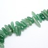 Natural Green Aventurine Beads Strands X-G-O051-02-3