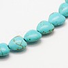 Heart Synthetic Turquoise Beads Strands TURQ-I019-10mm-08-1