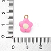 Alloy Enamel Charms ENAM-E362-10C-3