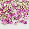 Grade AAA Pointed Back Resin Rhinestones CRES-R120-3.0mm-24-1