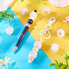 Polymer Clay with Imitation Pearl Beads CLAY-TAC0020-02A-7