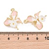 Alloy & Enamel & Resin Pendants RE-CBA415D-27G-3