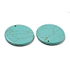 Synthetic Turquoise Pendants G-B071-01E-2