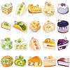 40Pcs Cartoon Colorful Dessert  Paper Stickers PW-WG99F8D-01-4