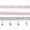 Baking Electroplate Glass Beads Strands X-DGLA-A039-J2MM-B16-4