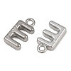 304 Stainless Steel Charms STAS-G356-08P-E-2