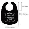 Washable Polyester Canvas Adult Bibs for Eating AJEW-WH0328-009-2
