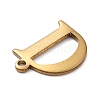 PVD Vacuum Plating  304 Stainless Steel Charms STAS-H112-D-AB-3