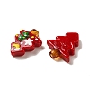 Christmas Theme Handmade Lampwork Beads LAMP-G162-06B-2