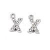 304 Stainless Steel Charms STAS-N095-137X-1