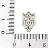 201 Stainless Steel Laser Cut Connector Charms STAS-R133-02P-03-3