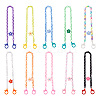 Biyun 10Pcs 10 Colors Eyeglasses Chains AJEW-BY0001-01-8