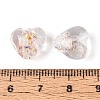 Handmade Foil Glass Beads FOIL-N029-09A-8