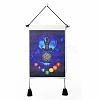 Chakra Cloth Wall Hanging Tapestry HJEW-M003-01B-2