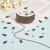 DIY Chain Jewelry Set Making Kit STAS-SZ0002-24-7