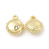 Alloy Rhinestone Pendants FIND-B016-03G-1