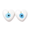 Handmade Evil Eye Lampwork Pendants LAMP-O018-01D-2